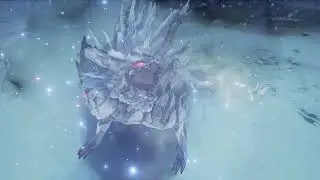 Tales of Arise - Ice Wolf Leader boss fight - bad Rinwell gameplay