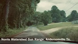 Driving In To The Norris Watershed Gun Range | Norris, Tennessee