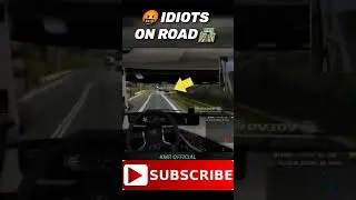 TruckersMP / He Left His brain At Home 😠 #ets2mp #truckersmp #viral #kmrofficial