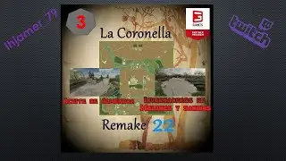 🏭La Coronella 22🏭 EP.3-🎮Aceite de Almendra y Invernaderos Melones y Sandias.🎮#lacoronella22 #fs22
