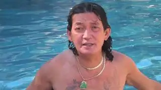 Scotty Nguyen Before Day 1c WSOP Main Event