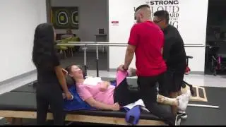 Community comes together to help brutal rape victim attempt to make her first steps again