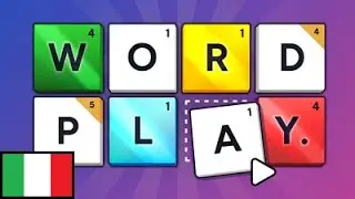 Word Play #1 - Easy & Endless Mode (Italian Custom Dictionary and Tiles Set) - Italian Game