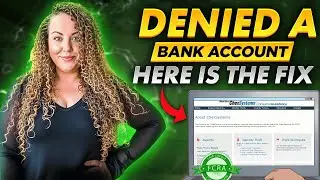 Denied a Bank Account? Here is the FIX... #bank #denied