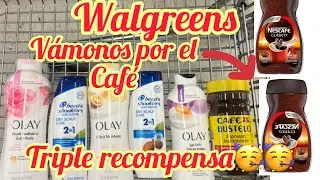Walgreens 🔥Triple recompensa 🔥café vámonos por el café