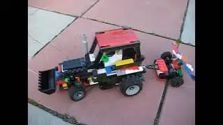 Lego tractor | DIY Mechanical Model | Mini Engineering Project