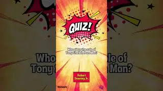 Iron Man Quiz 1 #mcu #mcushorts #quiz #quiztime #ironman #trivia
