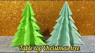 DIY Paper Christmas Tree🎄✨/How to make a 3D Christmas tree🎄Christmas decorating ideas 2023#christmas