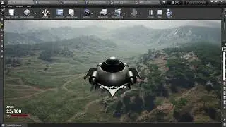 Unreal Engine 4 Battle Royale Plane test