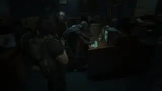 RESIDENT EVIL 3 Carlos found mansion report in RPD Racoon police station