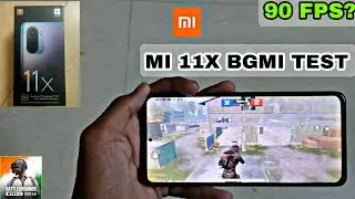 Тест MI 11X BGMI 📱90 FPS? ||SD870🔥||лучший телефон ДЛЯ игр 😍😘 цена 25 000 | 2022 |