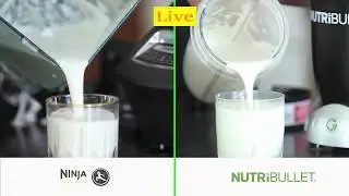 Homemade Almond Milk - Nutribullet vs Ninja - Make Blender Almond Milk - Nut Milks Milk Substitutes
