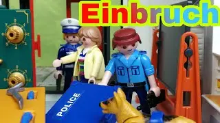 Playmobil Polizei Feuerwehr Krankenwagen Film - Dieb in der Schule - Klausuren gestohlen (4K) Lucky