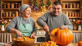 How to Make a Traditional Autumn Harvest Feast || From Patch to Wood-Fired Oven #youtube