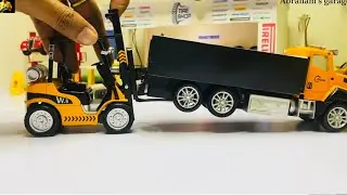 Forklift Mastery: Unloading Tires Like a Pro 🚛 | Abraham's Garage