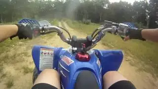 Yamaha Raptor 250 Riding - 9/9/13