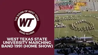 West Texas State University Marching Band 1991 (Home Game)