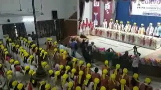 Patna women's college!convocation ceremony 2019!National anthem had sung before starting ceremony
