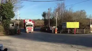 Nolan Transport trucks arriving today with fodder from uk that will be distributed today