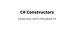 C# Constructor Call