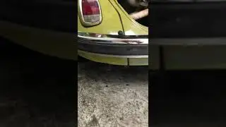 Fusca com motor AP 1.8. Enfim funcionou !!!