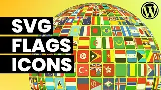 Display SVG Flags in WordPress Anywhere | Country Flags SVG Icons