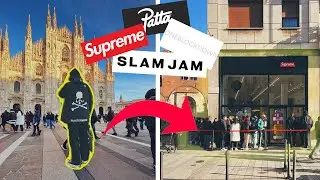 Najlepsze sklepy Supreme, Slam Jam i Patta w Mediolanie! 🇮🇹 Czy warto tam kupować? 🛍️