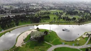 Parque Metropolitano Simón Bolívar Bogotá Drone