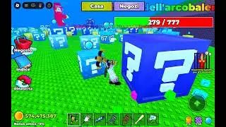 Break a lucky block.