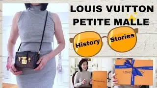 Louis Vuitton Petite Malle UNBOXING / History / Stories / what fits inside / mod shots
