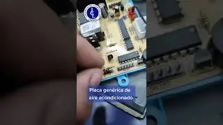 Ahi va el Sensor Hall de una placa generica de aire acondicionado