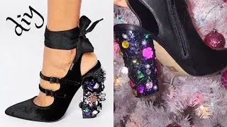 DIY Embellished Statement Heels | For $20