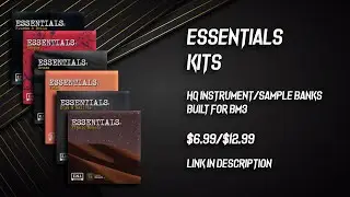 Beatmaker 3 Instrument Bank Presets [ESSENTIALS KIT] - DEMO