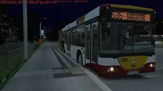 Omsi 2 Linia 535, kierunek Koranowo Borsucza.