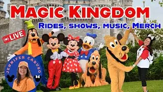 🔴LIVE Magic Kingdom Walt Disney World 08/12/2025