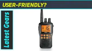 Uniden MHS75 Waterproof Handheld VHF Marine Radio: Your Ultimate Companion on the Water