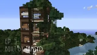 Minecraft : Treehouse : Built by tamsyd Ep. 1
