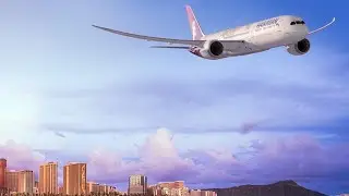 Celebrating Hawaiian Airlines Brand New Boeing 787 Dreamliner in Cabin Crew Simulator Roblox