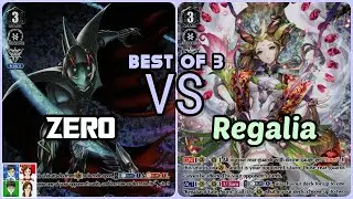 Cosmic! Dimension Police Bradblack Zero VS Genesis Regalia Cardfight Vanguard V Premium Best of 3!