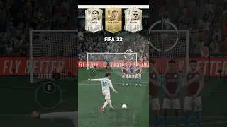 Lampard , Ward-Prowse & Beckham FC 25 vs FIFA 22 Free Kick