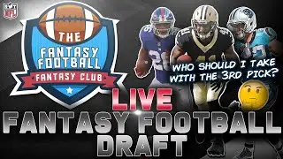 LIVE FANTASY FOOTBALL DRAFT | #NFLRT