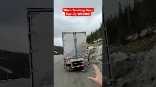 Новичок совершил ошибку, которая поставила крест на его карьере! #грузовик #полу #водительгрузови...