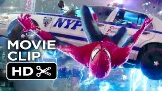 The Amazing Spider-Man 2 Movie CLIP - Times Square Slow Motion Save (2014) - Movie HD