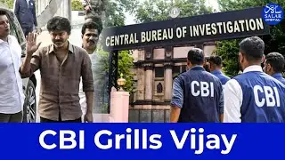 Karur Stampede Case: CBI Questions TVK Chief Vijay for Six Hours in Delhi