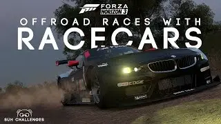 OFFROAD RACES WITH RACECARS - Forza Horizon 3 (SUH Challenges)