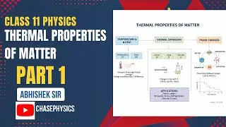 Thermal Properties of Matter || Most important questions &Numerical Part 1|| Class 11 Physics 