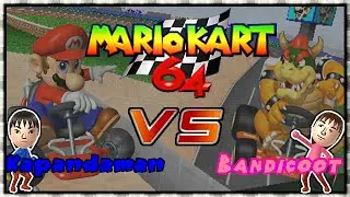 Mario Kart 64 - Kapandaman Vs Bandicoot