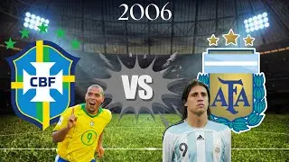 Brasil vs Argentina #sele&ccedil;&atilde;obrasileira (Ronaldo fen&ocirc;meno ou crespo ?) joga&ccedil;o