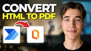 How To Convert Html To Pdf With Pdf.Co Connector For Power Automate Cloud 2026 | Tutorial 2026