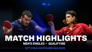 Samuel Walker vs Cristian Pletea | MS Qual | WTT Star Contender Goa 2023